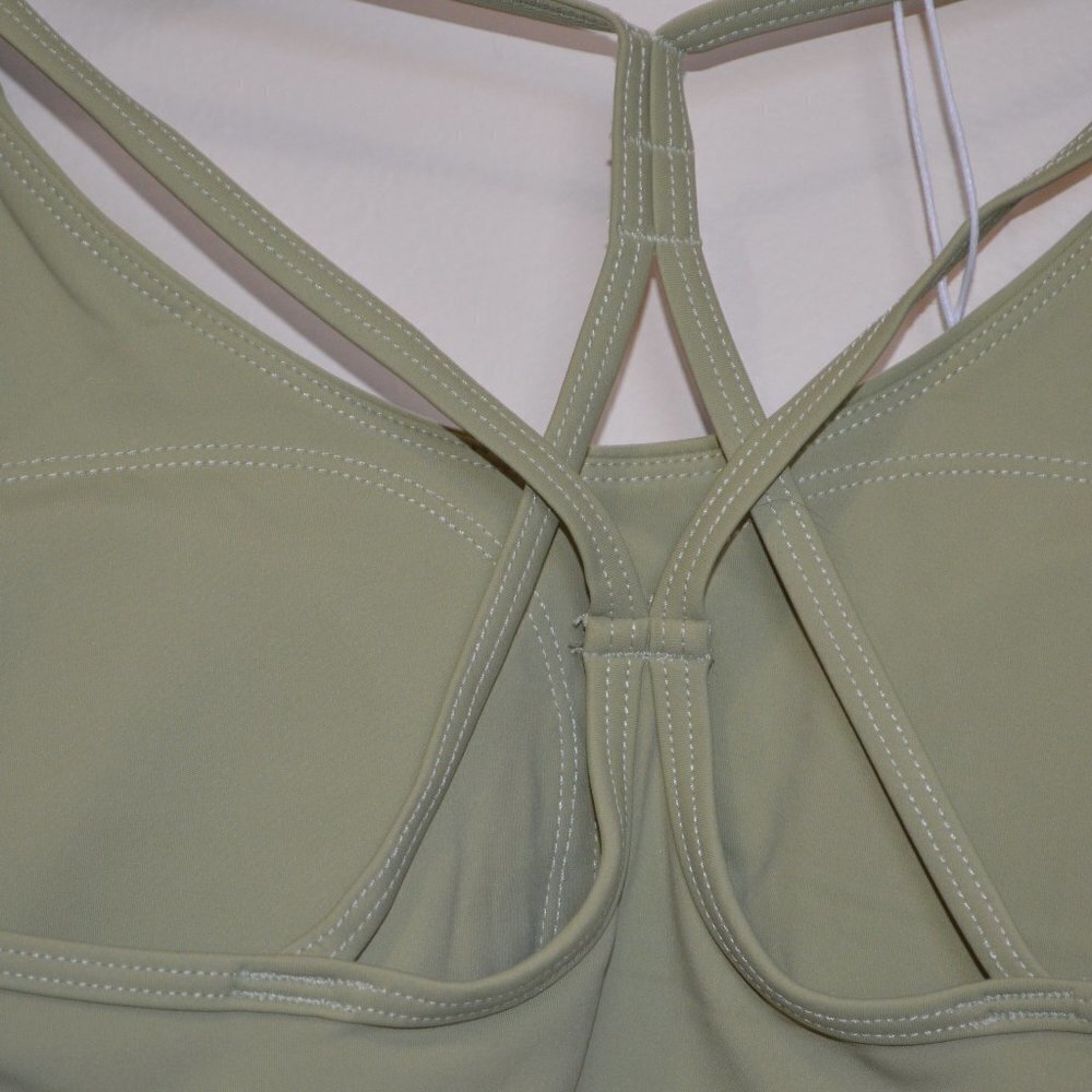 HALARA CLOUDFUL AIR DOUBLE STRAPS CRISSCROSS CROPPED YOGA TANK NWT - Picture 4 of 4